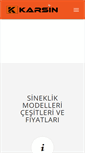 Mobile Screenshot of karteksineklik.com